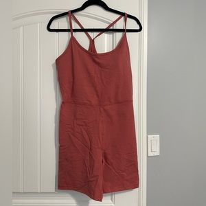 Brand new dusty rose Old Navy short jumpsuit size large